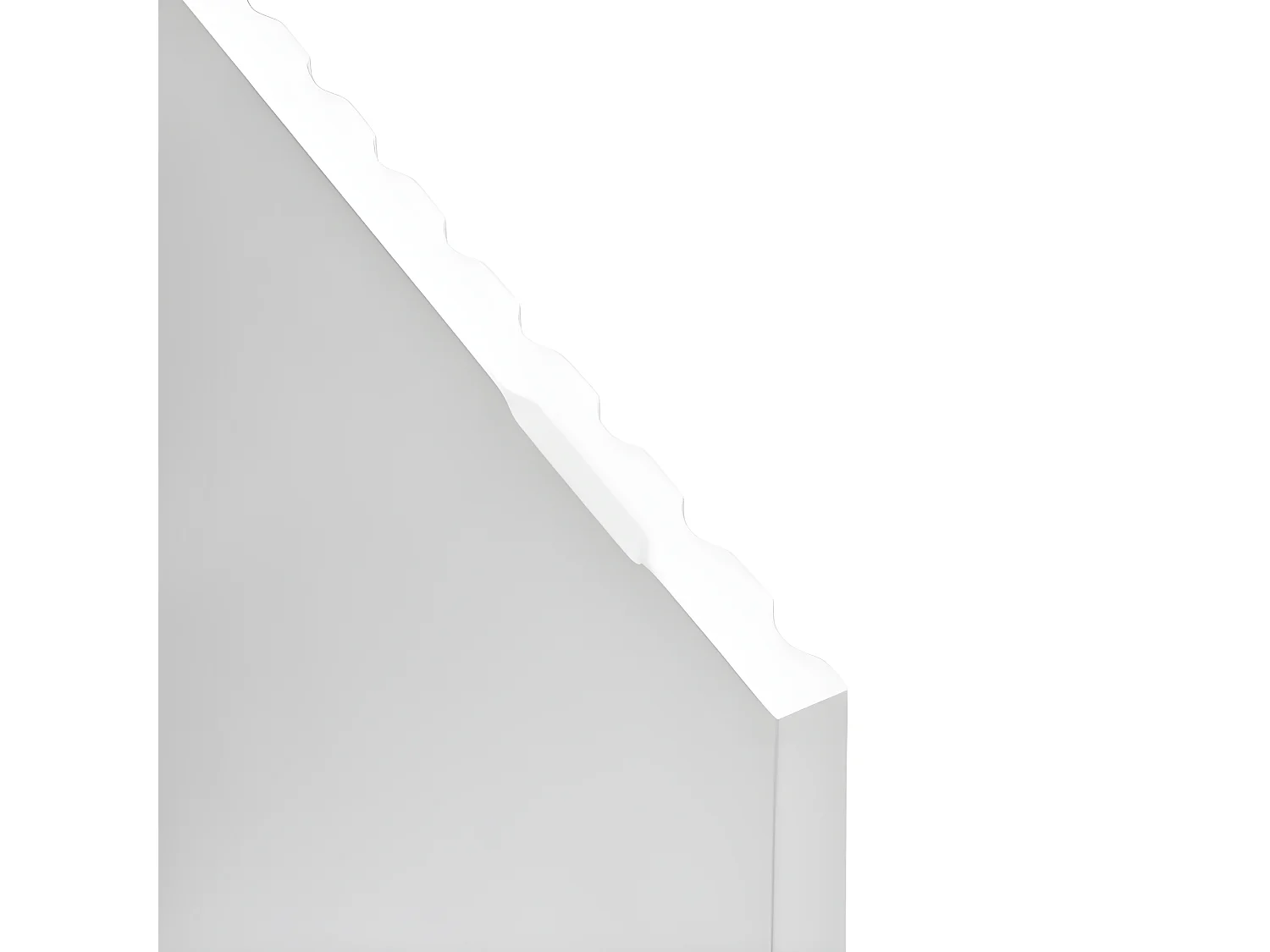 Buffet moderne 198cm 4 portes en bois DORIC