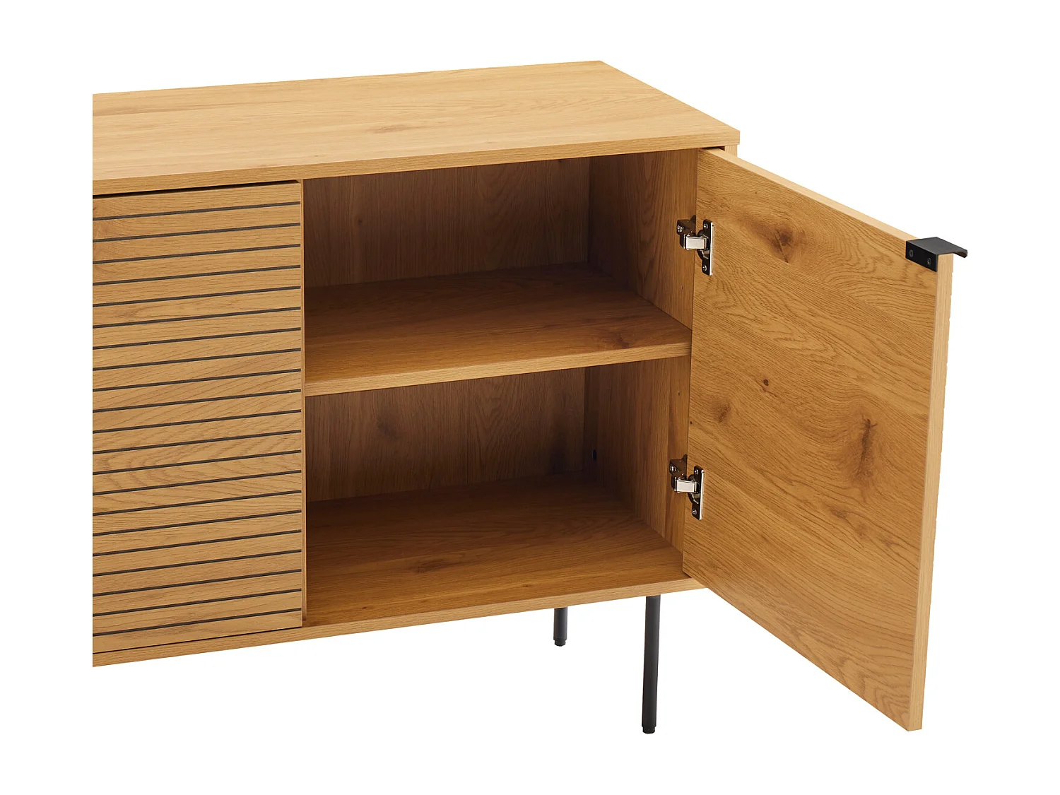 3-deurs houten dressoir 150cm STINNA