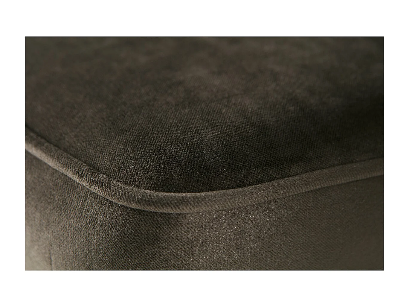 Très grand canapé droit velours 372cm STATEMENT