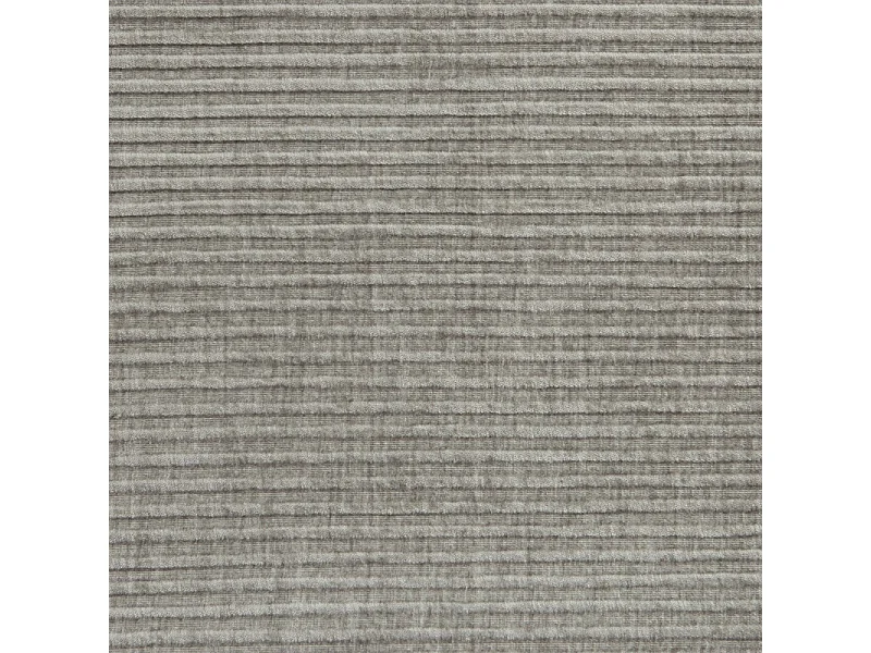 Canapé d'angle gauche en tissu côtelé STATEMENT