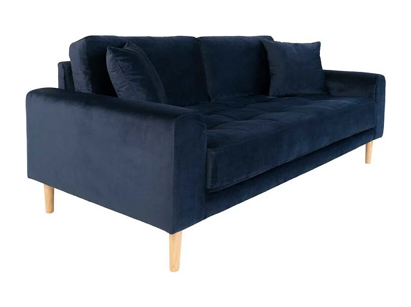 Canapé 2,5 places en velours style nordique MILIME