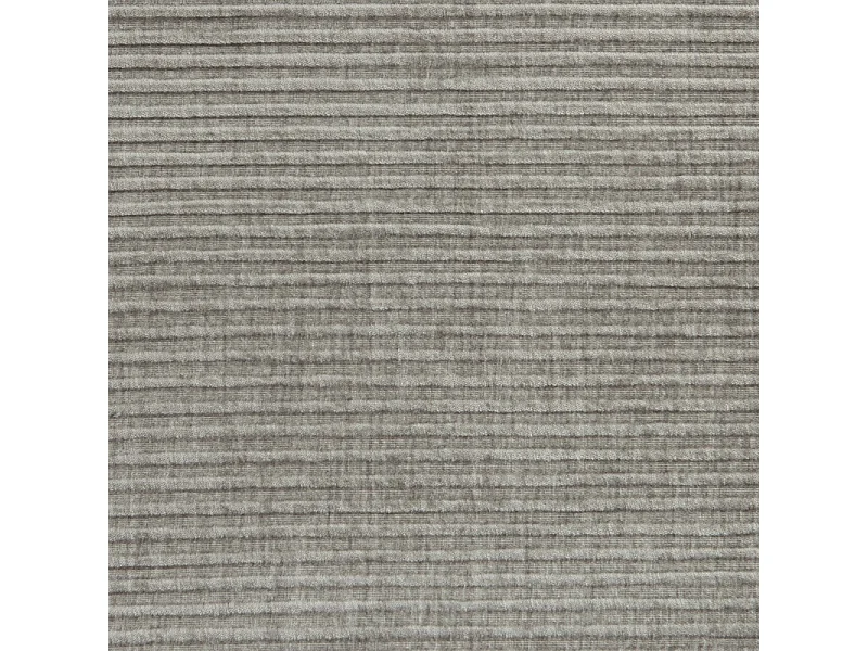 Canapé d'angle droit 4 places en tissu côtelé STATEMENT