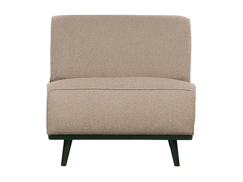 Canapé à assembler section fauteuil en tissu STATEMENT