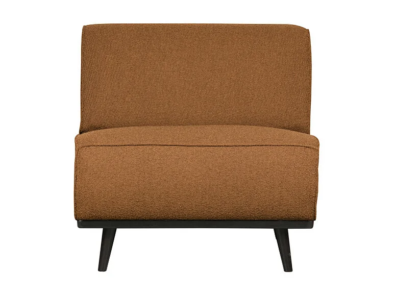 Canapé à assembler section fauteuil en tissu STATEMENT