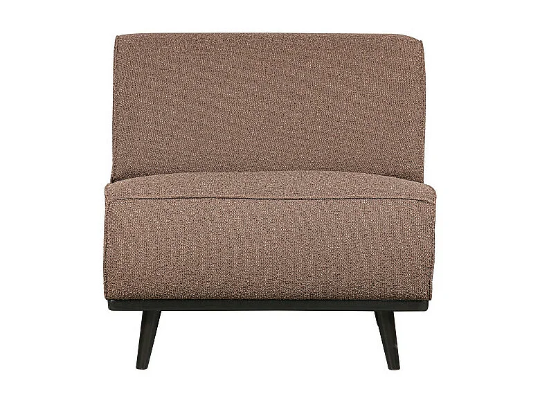 Canapé à assembler section fauteuil en tissu STATEMENT