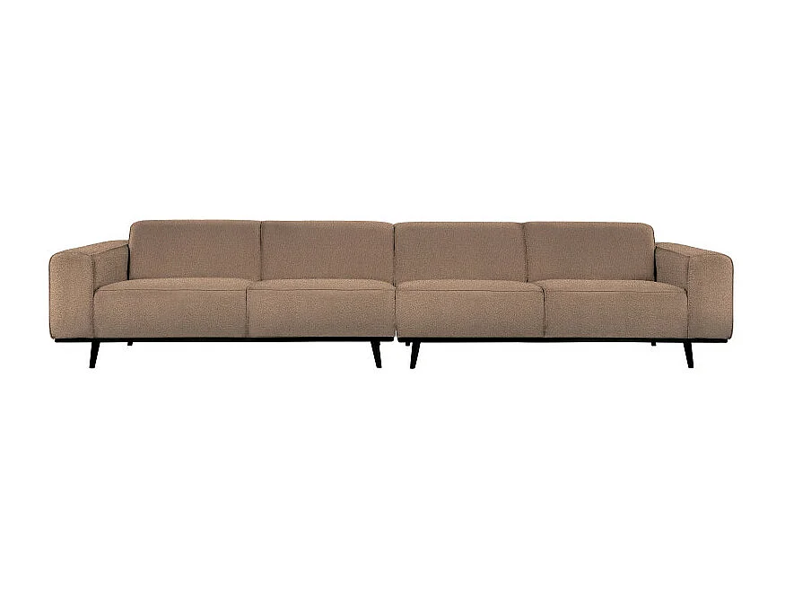 Canapé droit 4 places en tissu 372cm STATEMENT