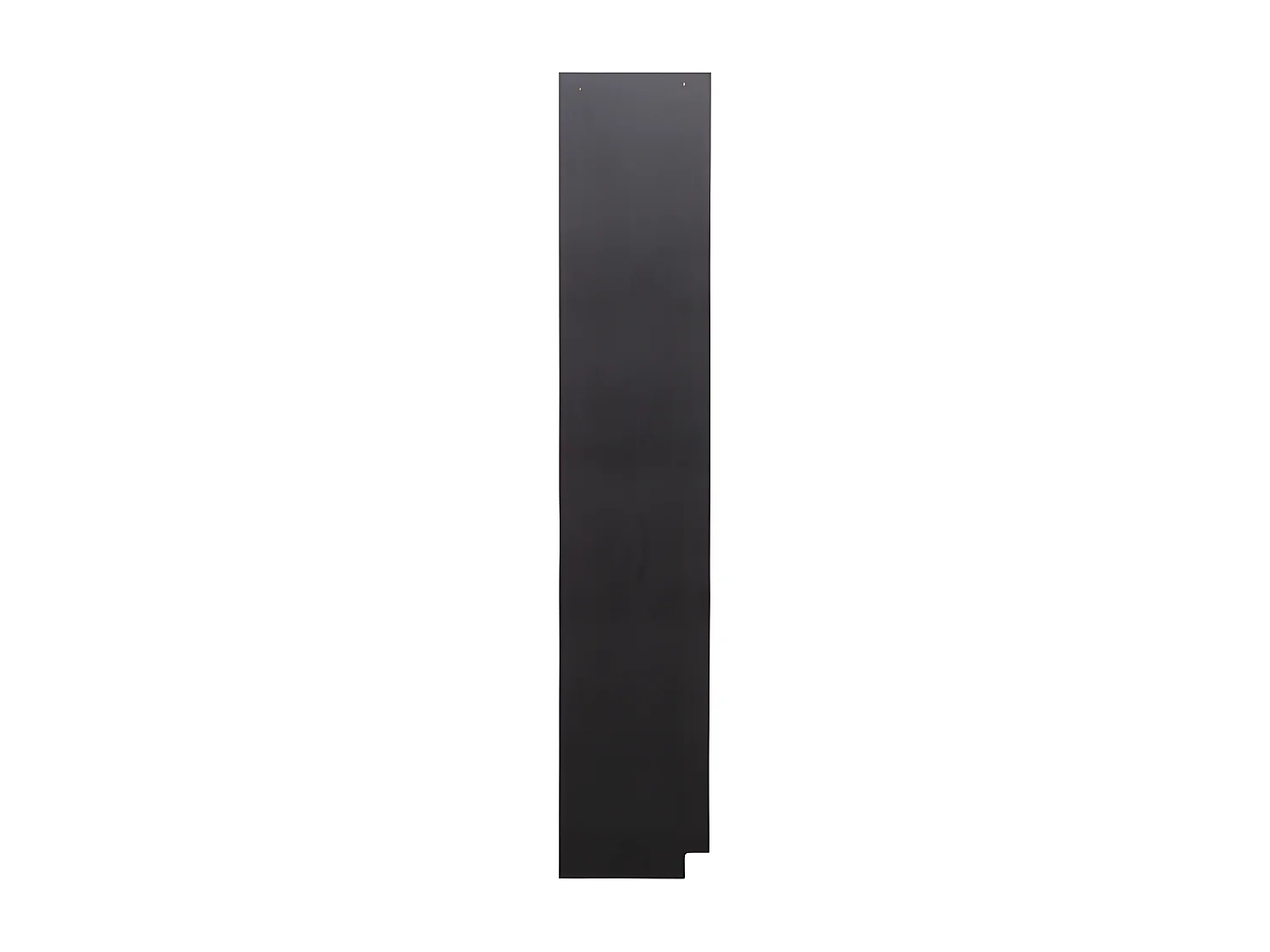 Armoire arrondie côté droit en bois noir certifié FSC BUCK