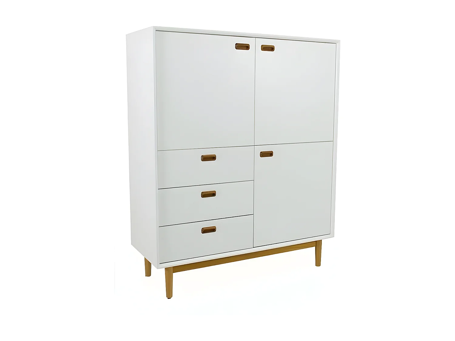 Buffet haut moderne en bois NEO