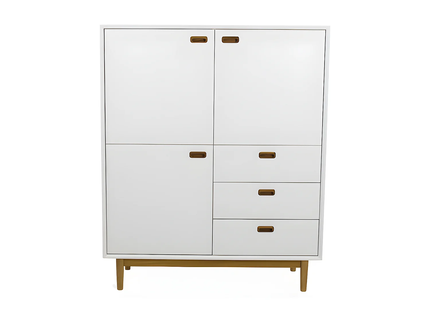 Buffet haut moderne en bois NEO