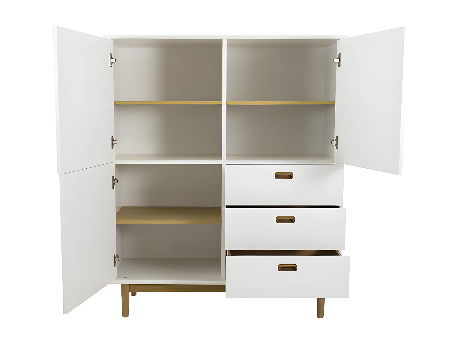 Buffet haut moderne en bois NEO