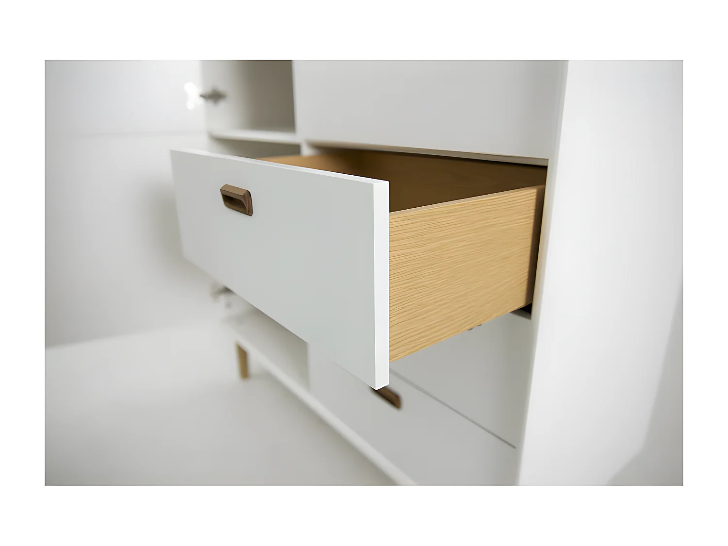 Buffet haut moderne en bois NEO