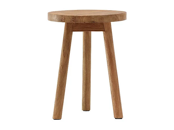 Tabouret de Bar en Teck "Bohus" 45cm Naturel