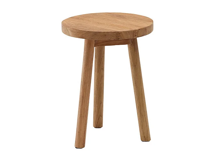 Tabouret de Bar en Teck "Bohus" 45cm Naturel