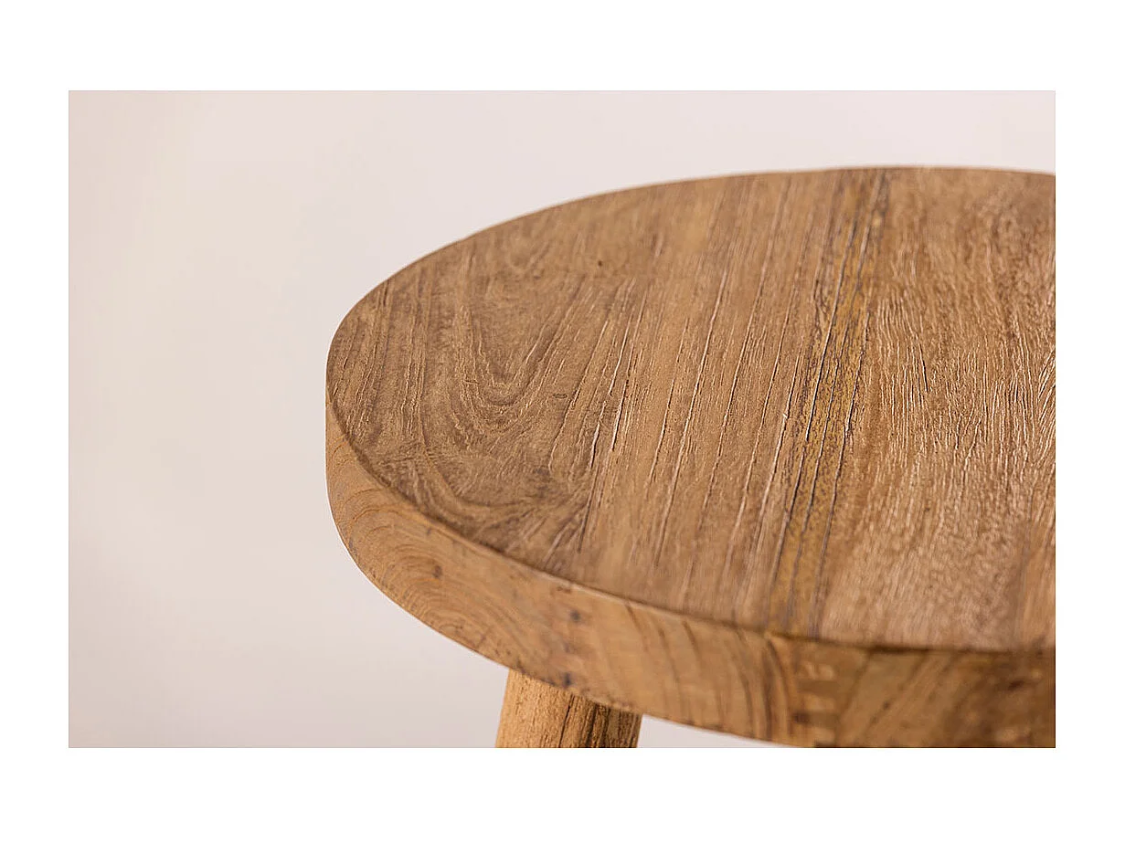 Tabouret de Bar en Teck "Bohus" 45cm Naturel