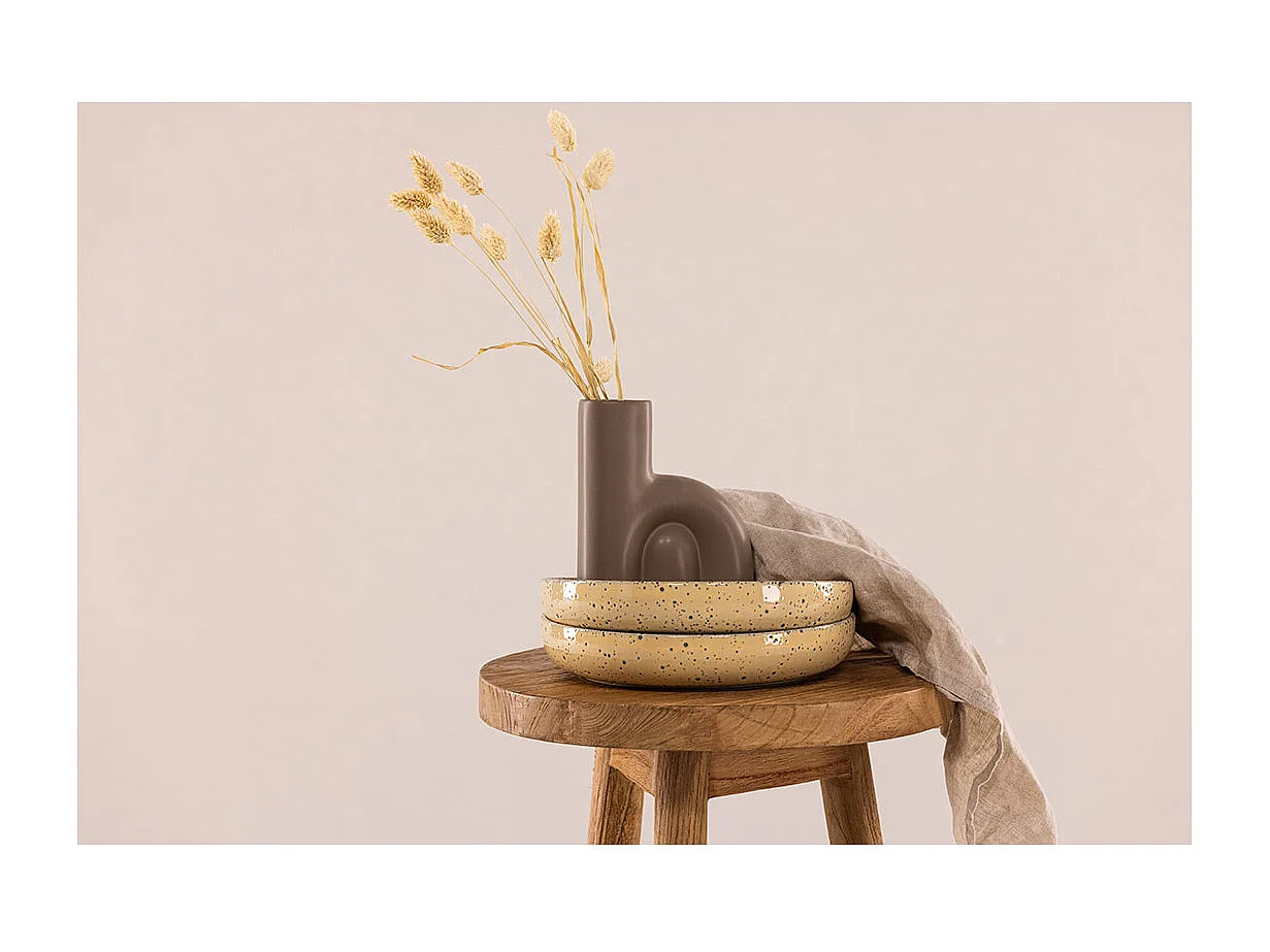 Bolig chaise de salle à manger tabouret naturel.