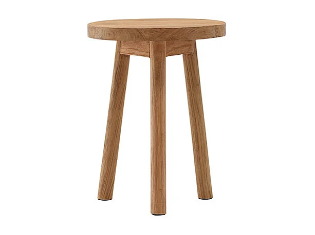 Sgabello per sedia da pranzo residenziale naturale.