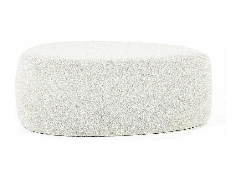 Pouf Liby - Beige Copenhagen 90x70x35 cm - Confortable