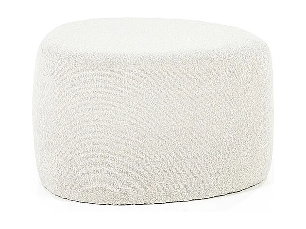 Fußhocker Liby - Beige - 70x48.5x42 cm - Klein