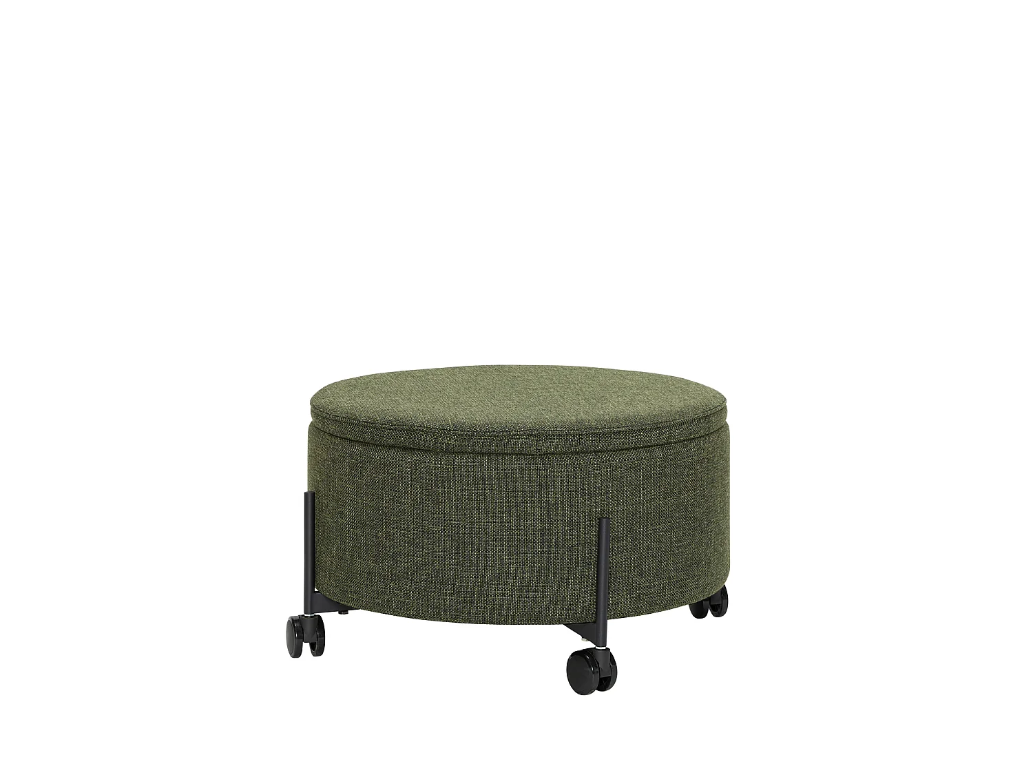 Hübsch Pouf Grande Acrilico Verde CONTAIN