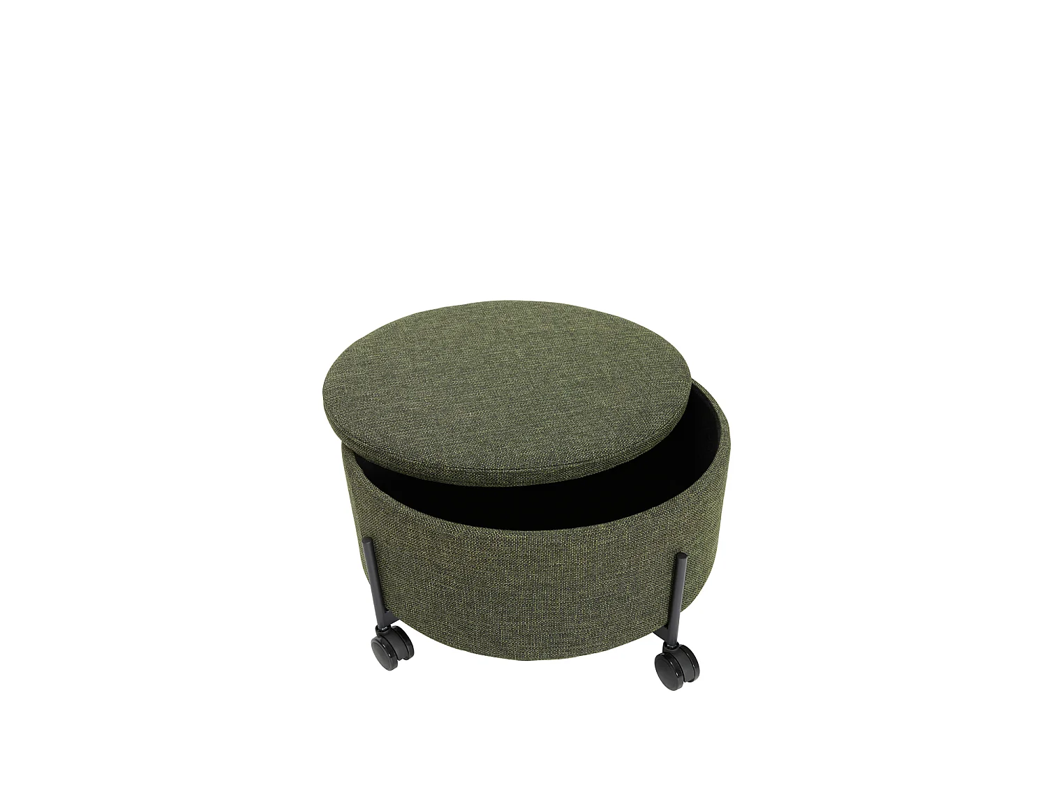 Hübsch Pouf Grande Acrilico Verde CONTAIN