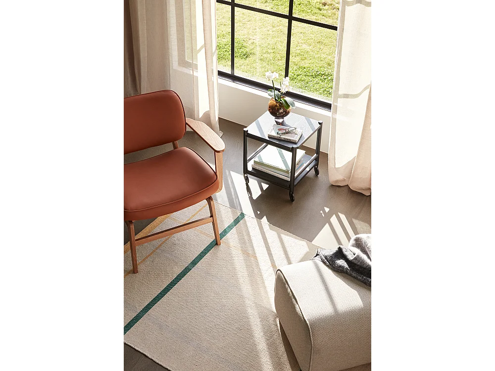 Hübsch Poltrona Lounge Carvalho Brown/Natural HAZE