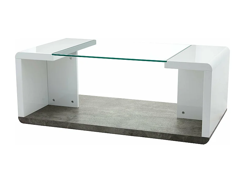 Mesa de Centro Vita, Branco 110x60cm