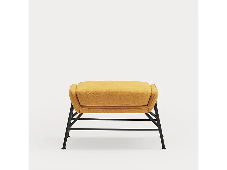 Rust-voeten in stof met metalen structuur 69x43 h45