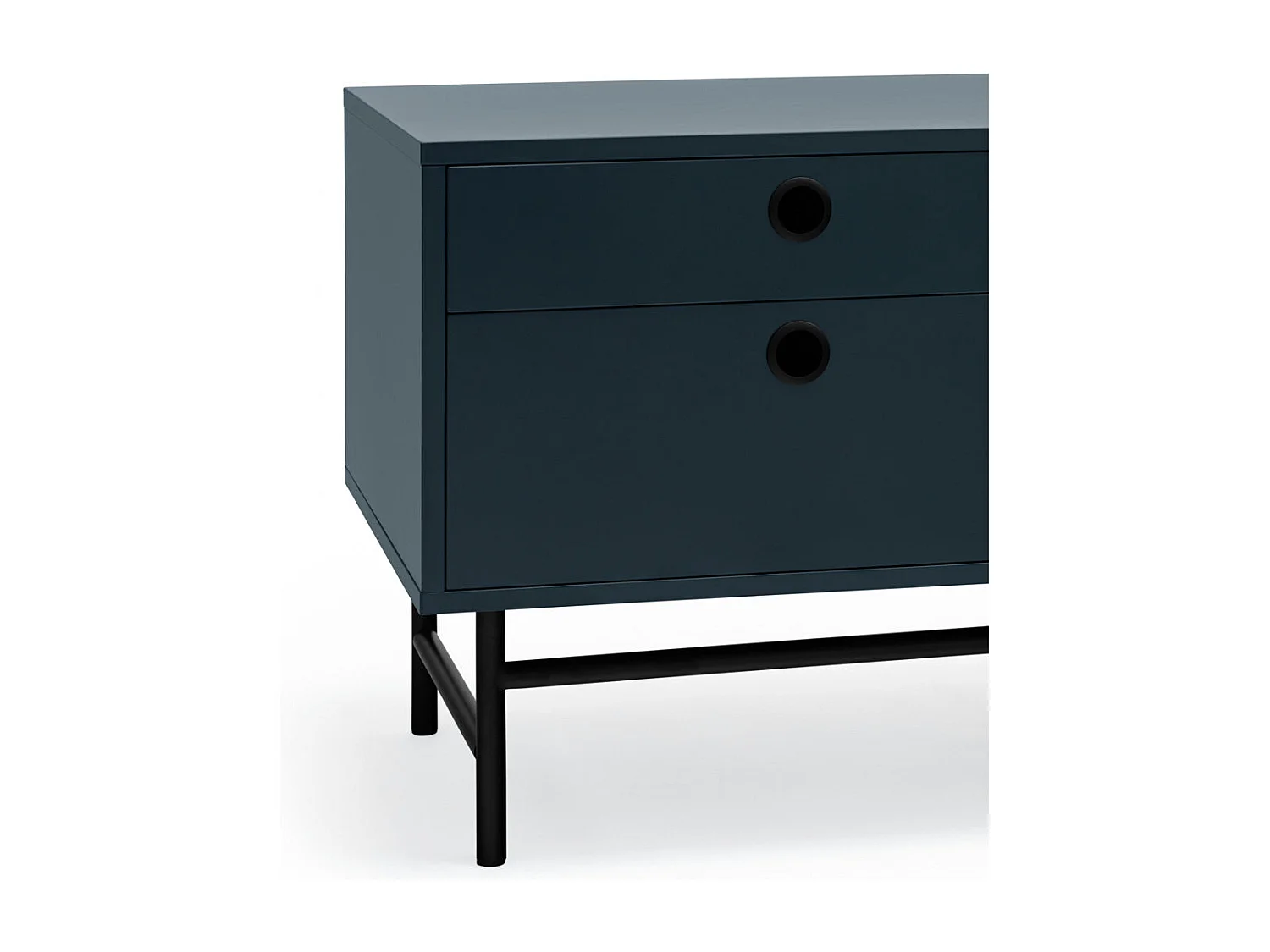 Meuble TV bleu 180x40 cm