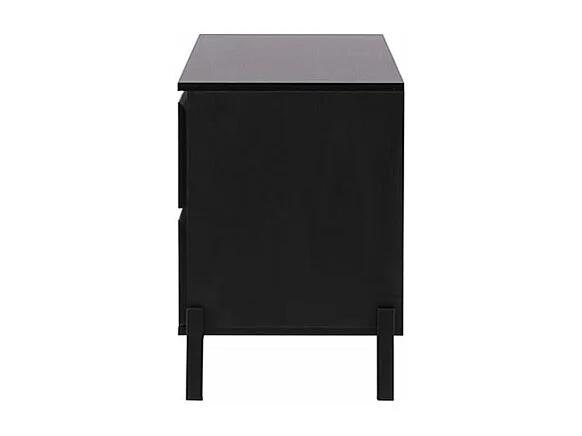 Corpus dressoir 2 deuren, 2 laden zwart.