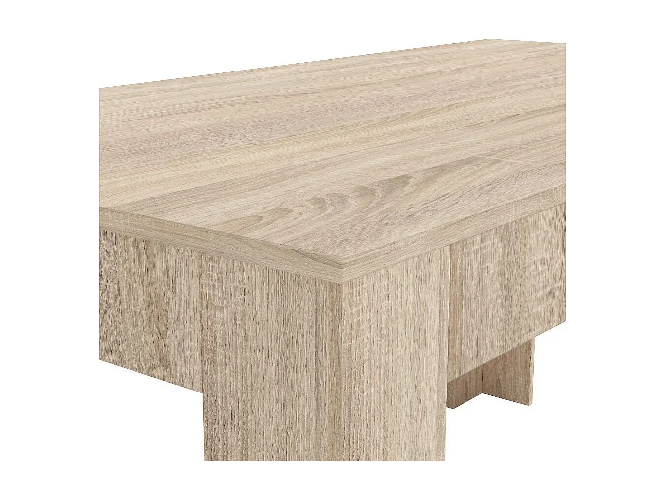 Mesa Extensível de Jantar ou Cozinha Mira 178cm, Branco