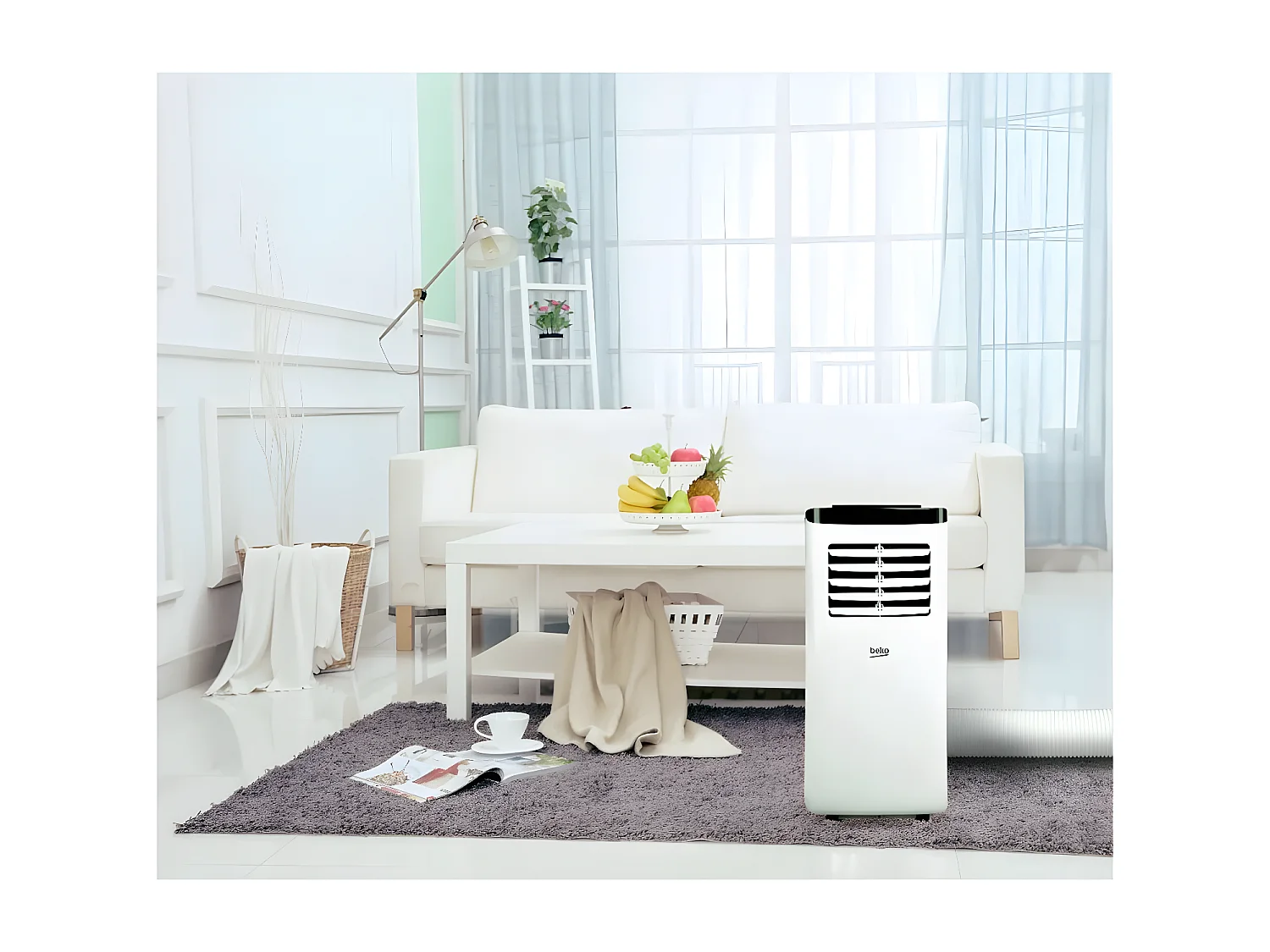 Beko Climatiseur mobile 1900w 22m² - BS107CN