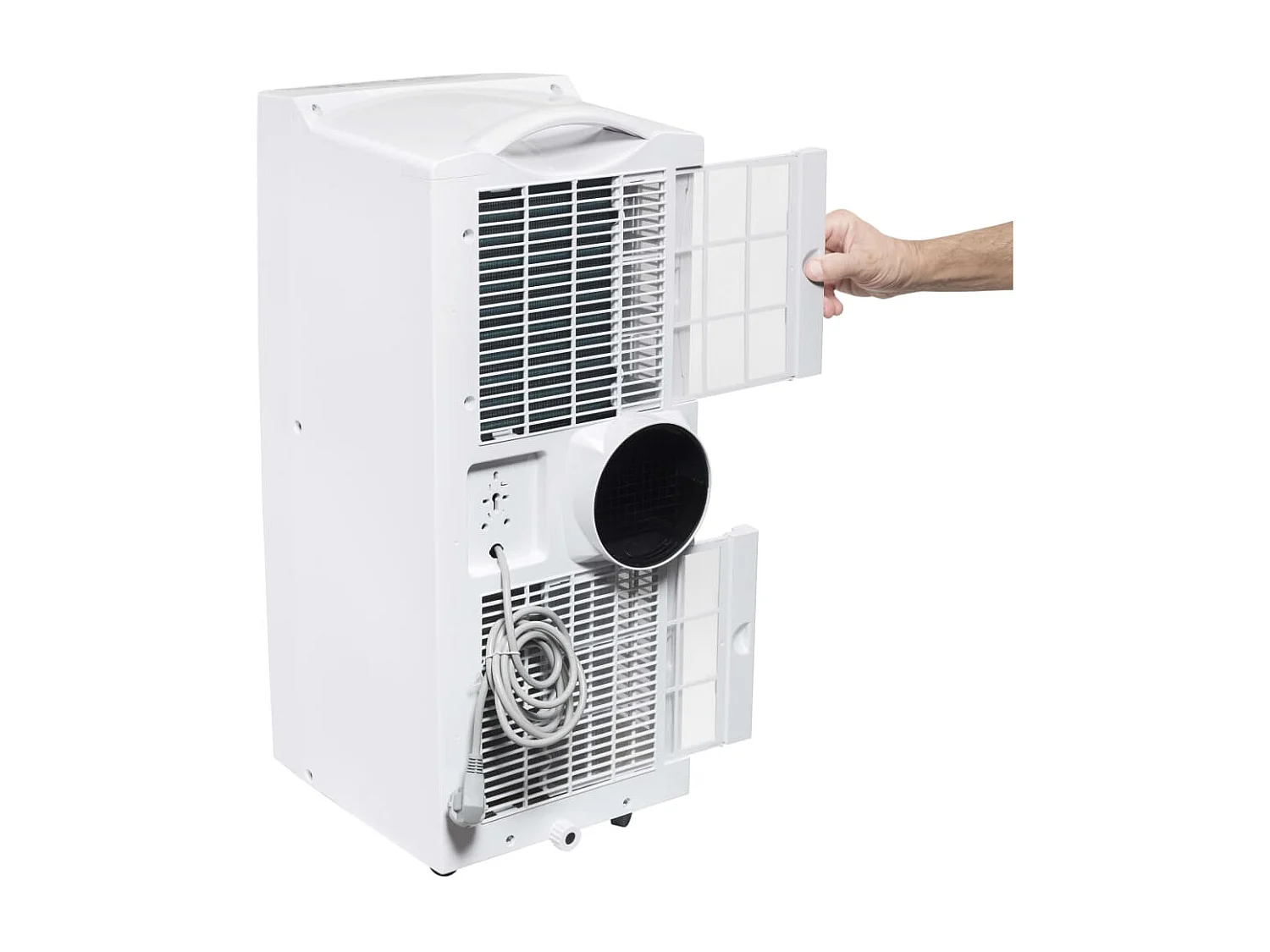 Climatiseur portable 3 en 1 à télécommande AAC9000 1010W Blanc