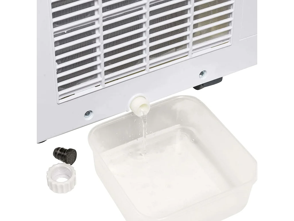 Climatiseur portable 3 en 1 à télécommande AAC9000 1010W Blanc