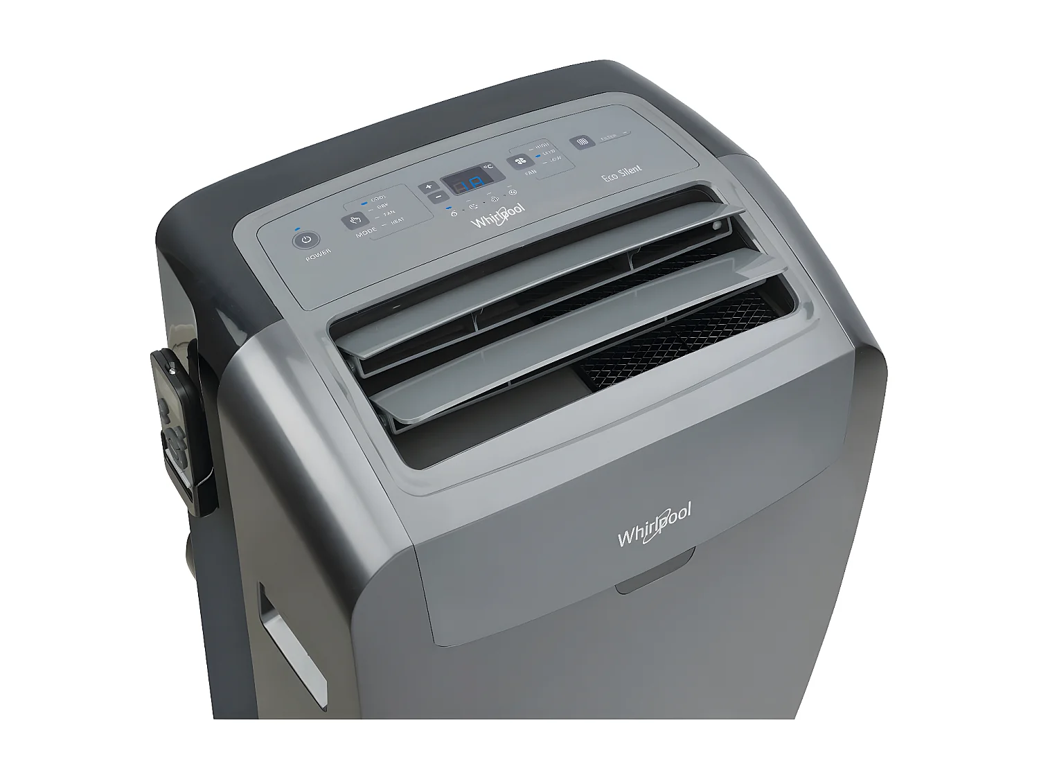 Climatiseur mobile réservible climatisation + chauffage PACB212HP Noir