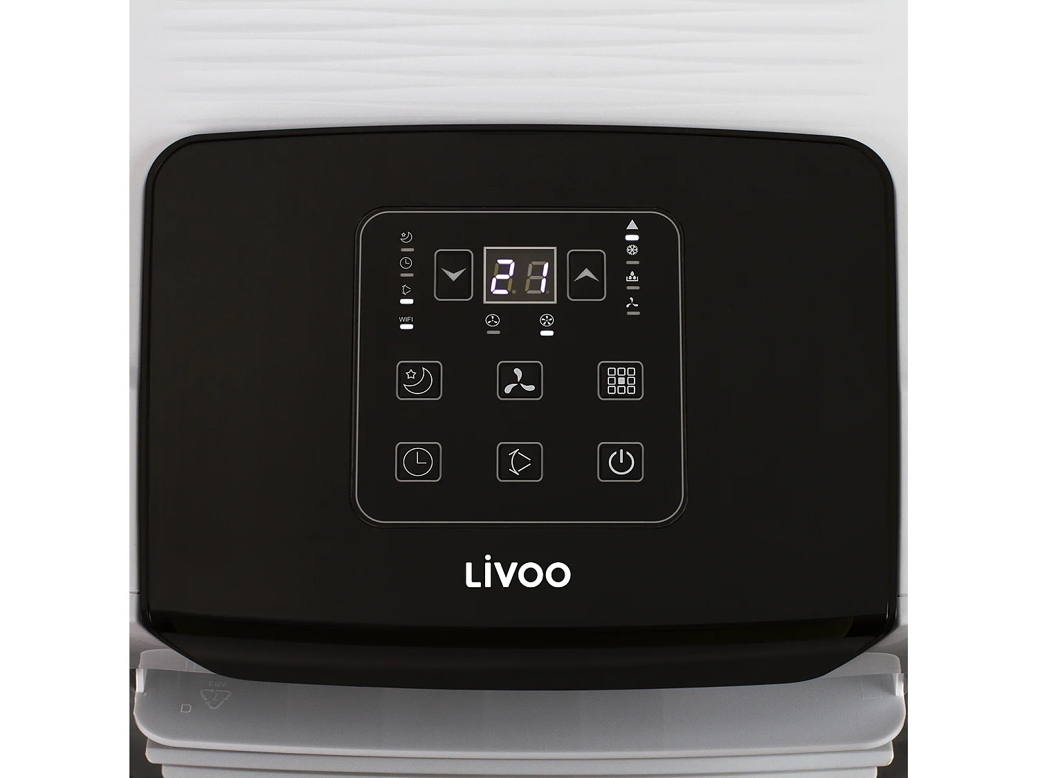 Livoo Climatiseur mobile connecté 2600w 30m2 blanc - DOM415