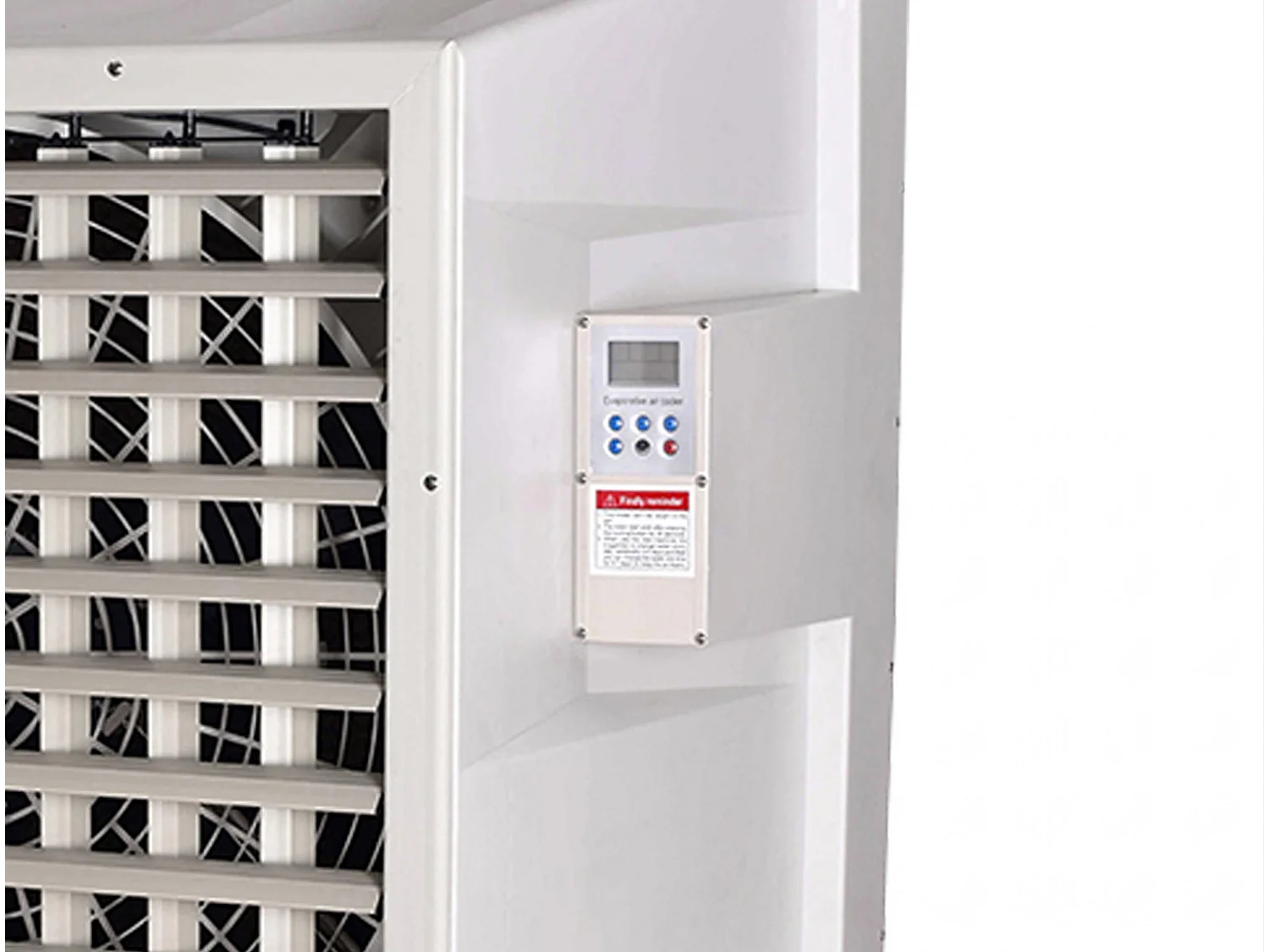 Rafraîchisseur par évaporation à haut débit et réservoir de 100L