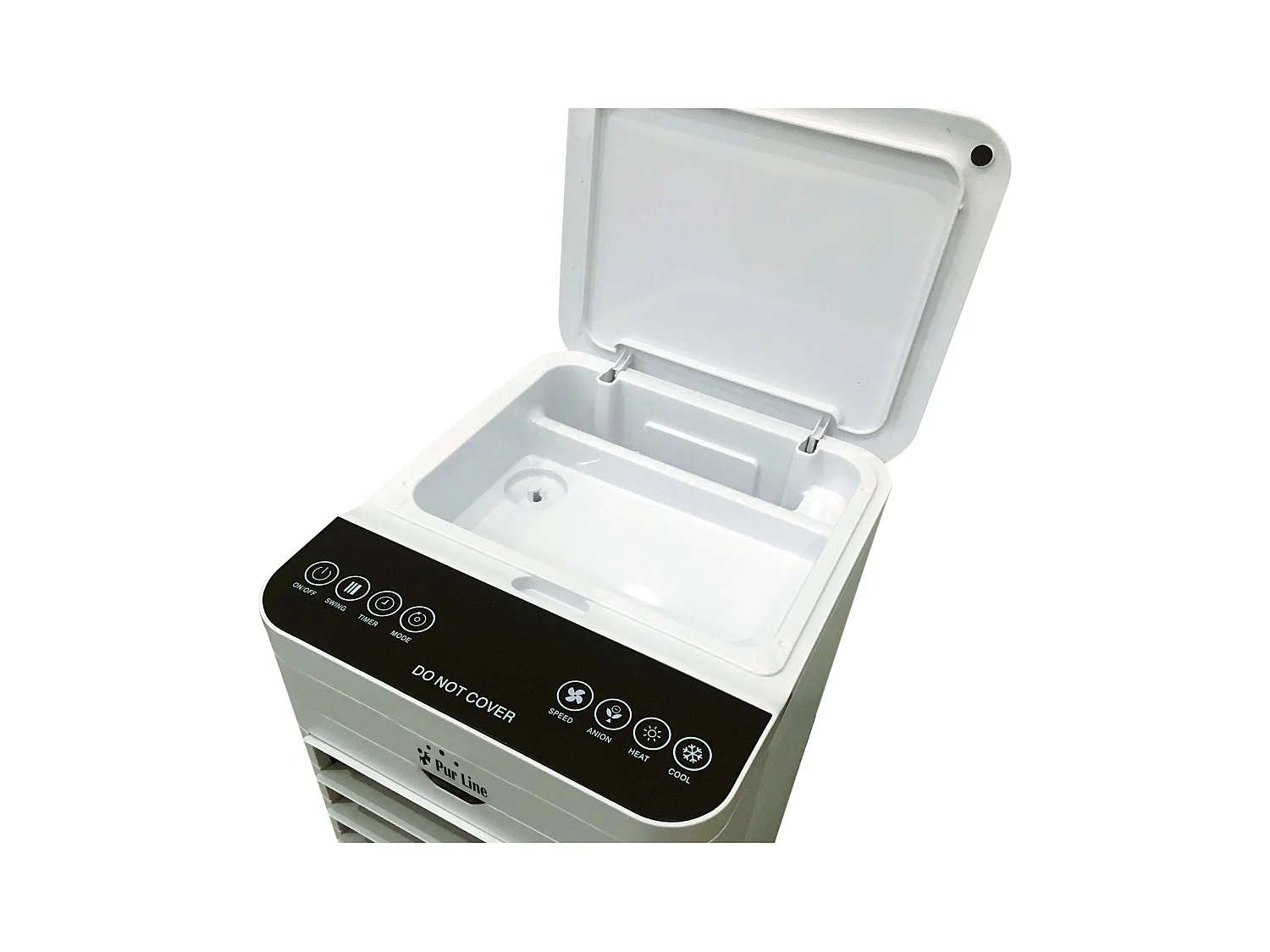 Verdampingskoeler met zeer laag verbruik en verwarming