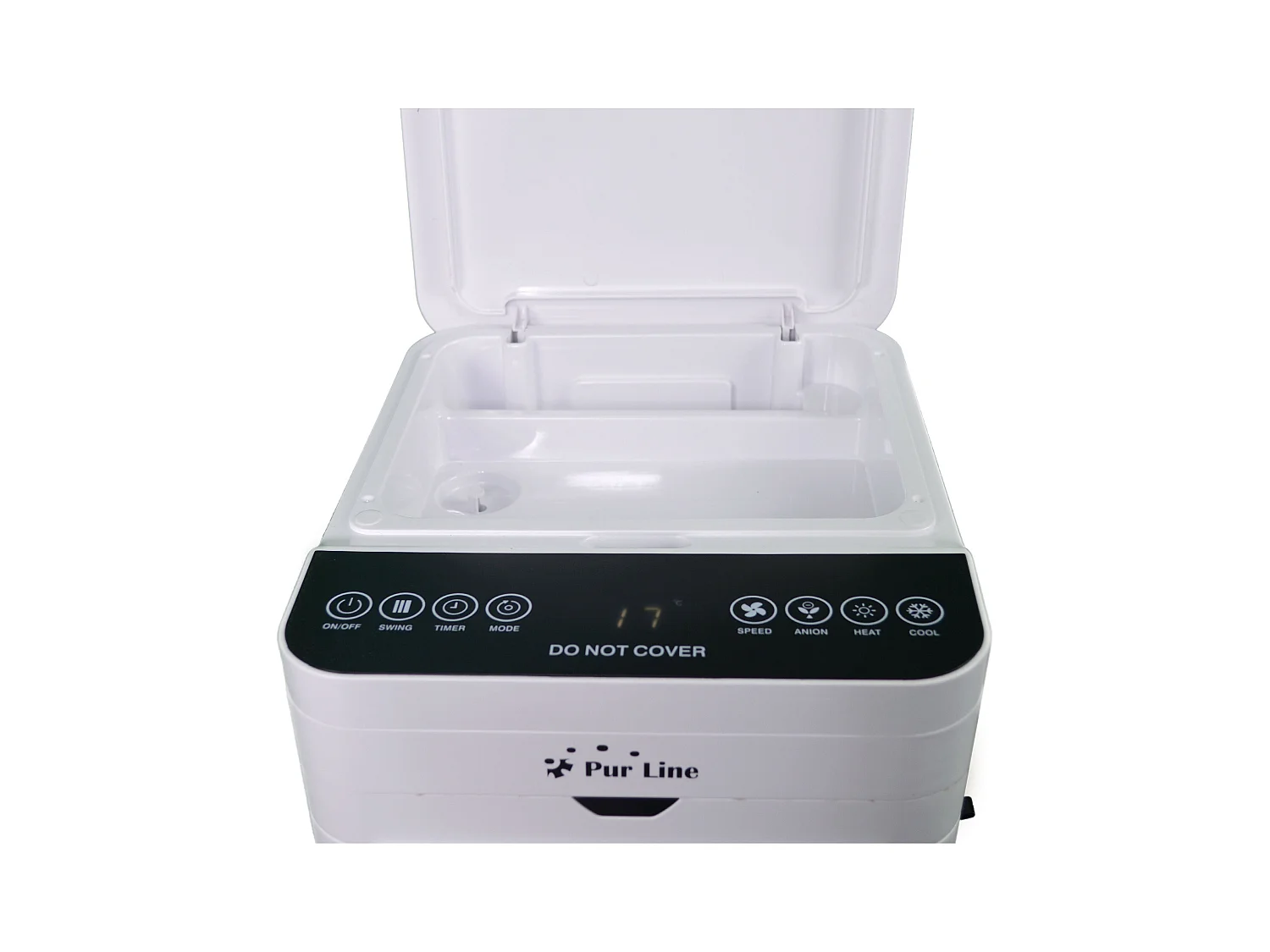 Verdampingskoeler met zeer laag verbruik en verwarming