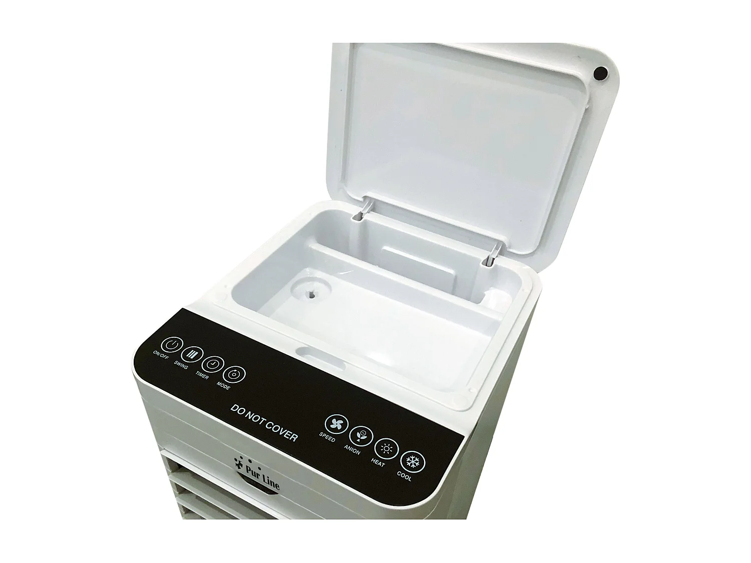 Verdampingskoeler met zeer laag verbruik en verwarming