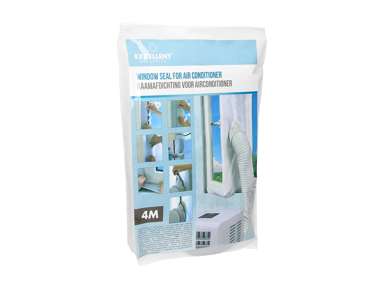 Vedação da janela do ar condicionado para ar condicionado móvel, máquina de secar roupa, Hot Air Stop