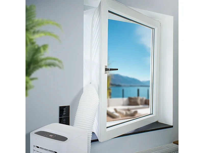 Vedação da janela do ar condicionado para ar condicionado móvel, máquina de secar roupa, Hot Air Stop