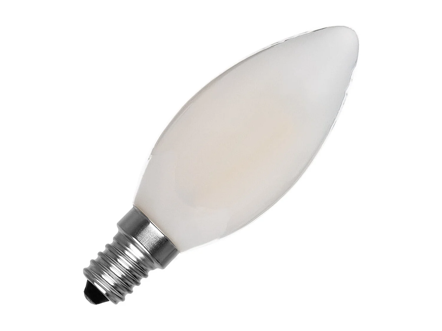 Ampoule LED E14 4W 400 lm C35 Vela Glass  No Flicker 3000K Blanc chaud