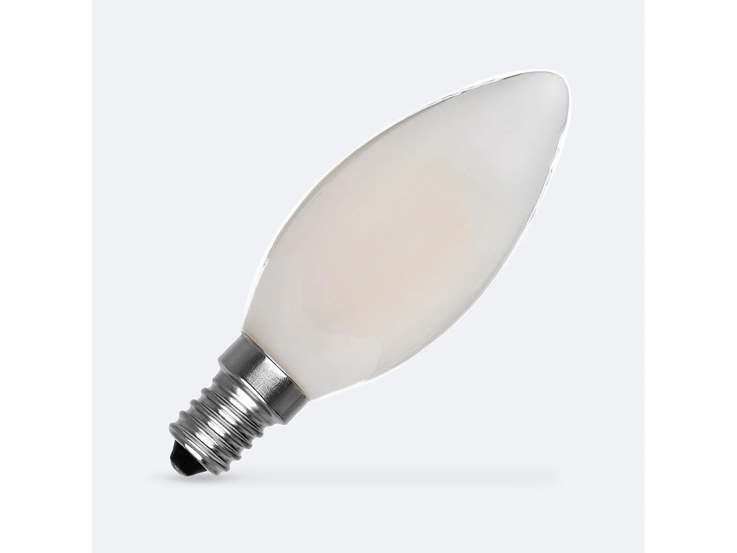 Ampoule LED E14 4W 400 lm C35 Vela Glass  No Flicker 3000K Blanc chaud