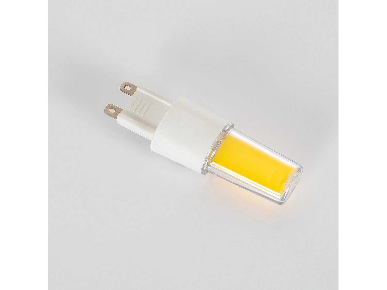 Lampadina LED G9 3.8W 470 lm COB 3000K Bianco Caldo