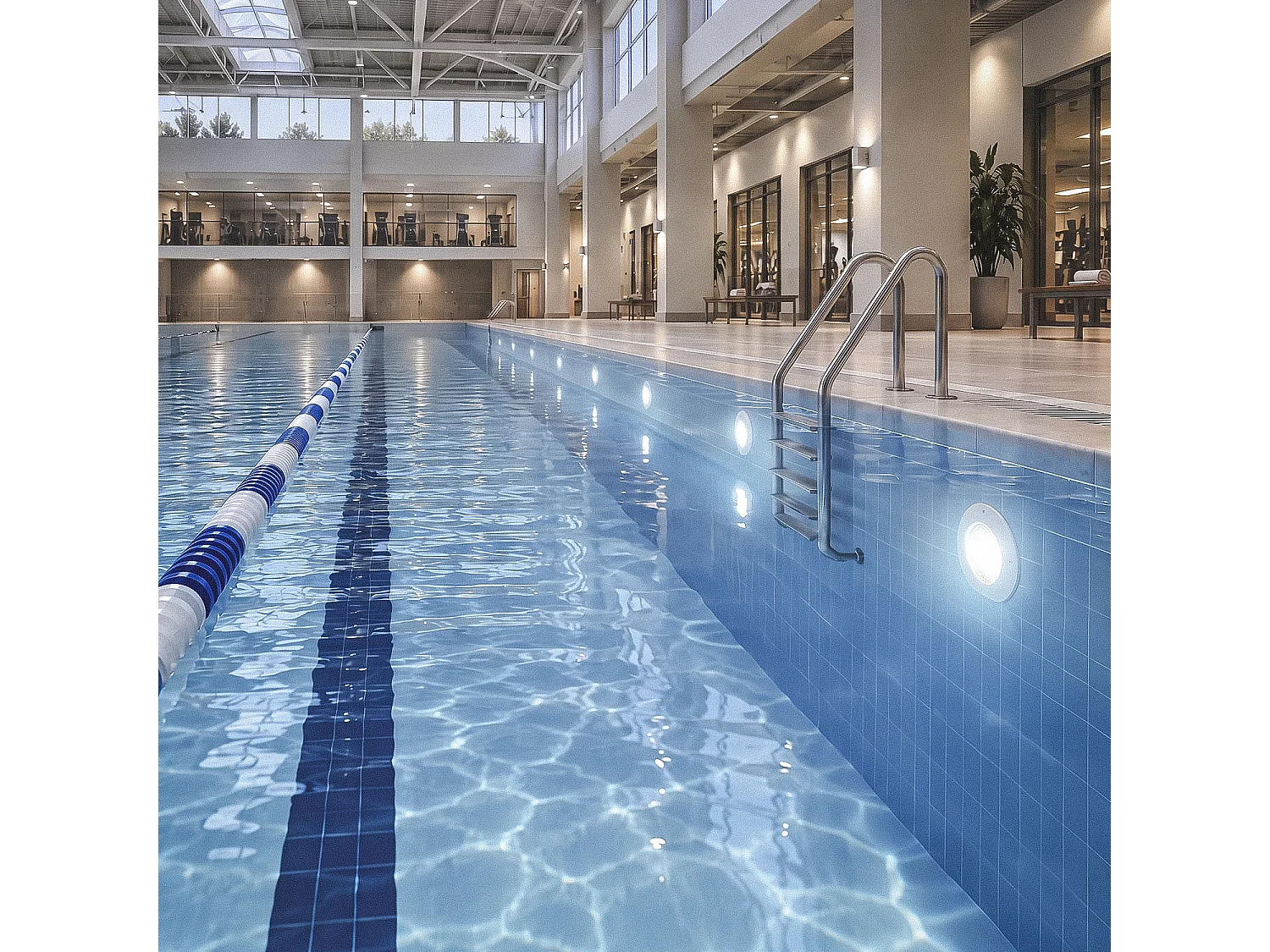 Ampoule LED Piscine Slim Submersible PAR56 12V AC/DC 20W IP68 XtraPool  6000K Blanc froid