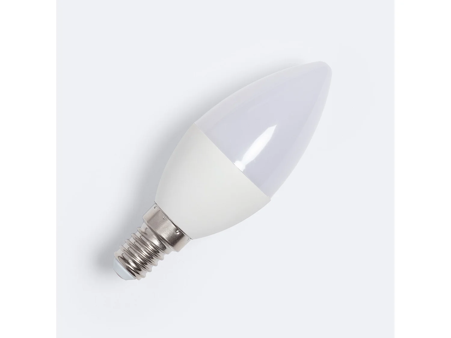 Bombilla LED 12/24V E14 5W 400 lm C37 No Flicker 6000K Blanco Frío