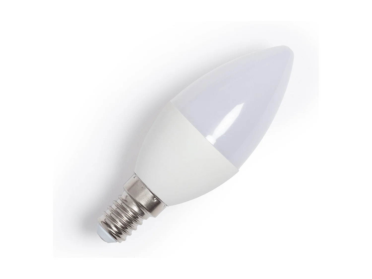 Bombilla LED 12/24V E14 5W 400 lm C37 No Flicker 6000K Blanco Frío