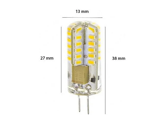 Ampoule LED 12V G4 2W 270 lm  No Flicker 6000K Blanc froid