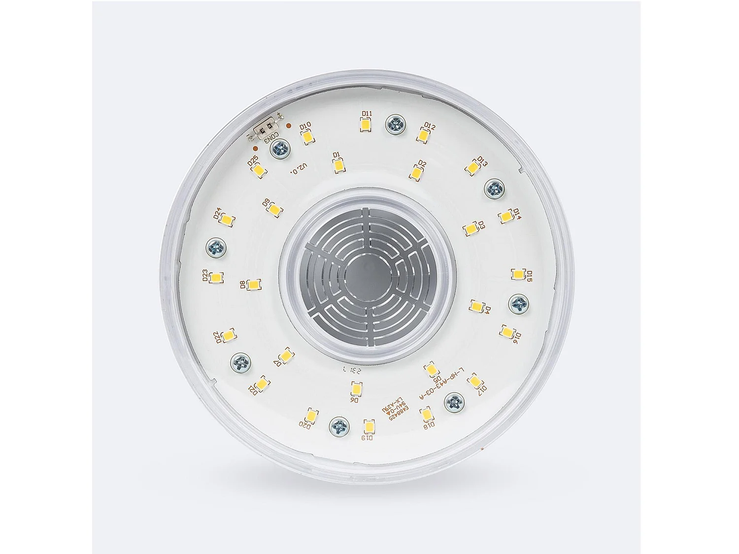 Bombilla LED E40 80W Alumbrado Público Corn IP65 2700K Blanco Cálido