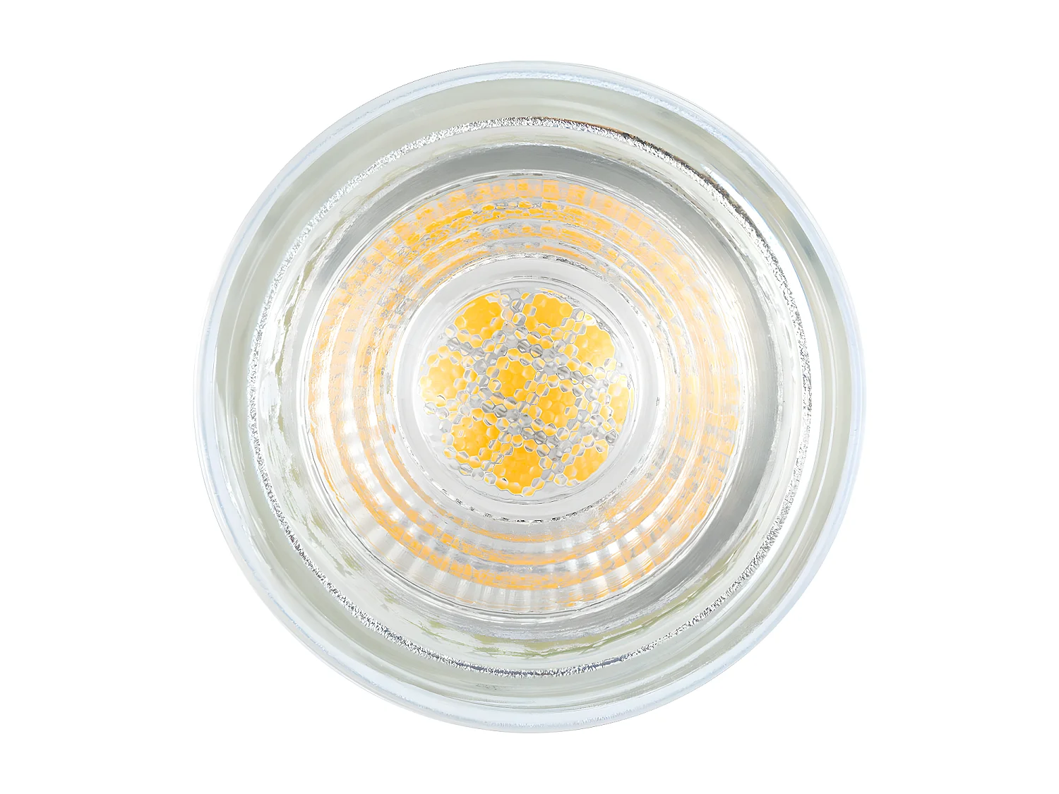 Ampoule LED GU10 Crystal 7W  Blanc Chaud 2800K - 3200K